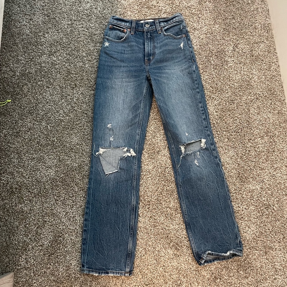 Abercrombie 90s straight leg jeans 23